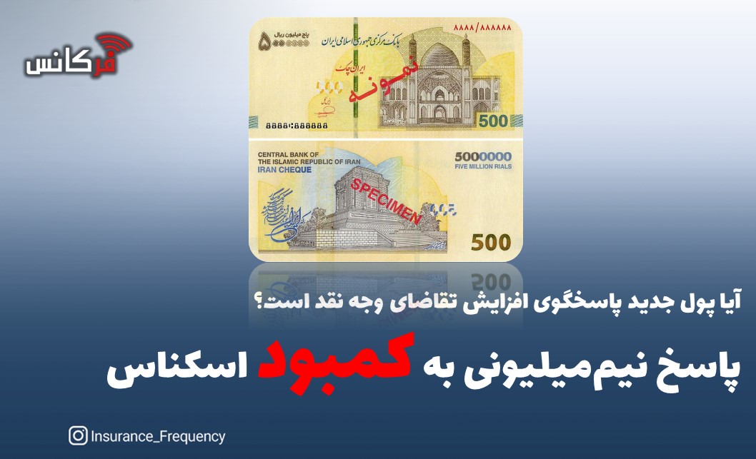 آیا پول جدید پاسخگوی افزایش تقاضای وجه نقد است؟ پاسخ نیم‌میلیونی به کمبود اسکناس