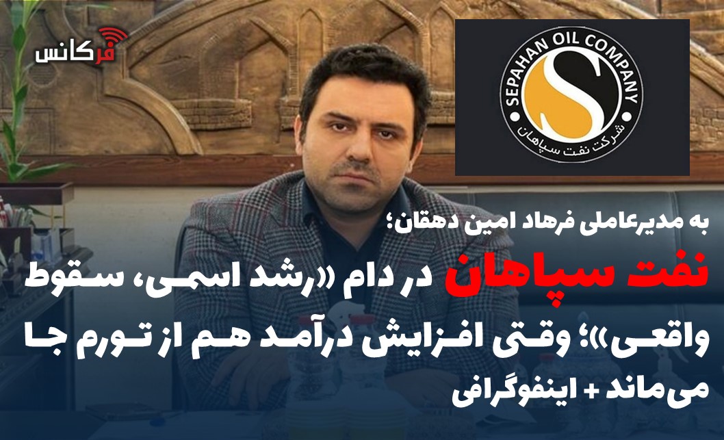 نفت سپاهان در دام «رشد اسمی، سقوط واقعی»؛ وقتی افزایش درآمد هم از تورم جا می‌ماند + اینفوگرافی
